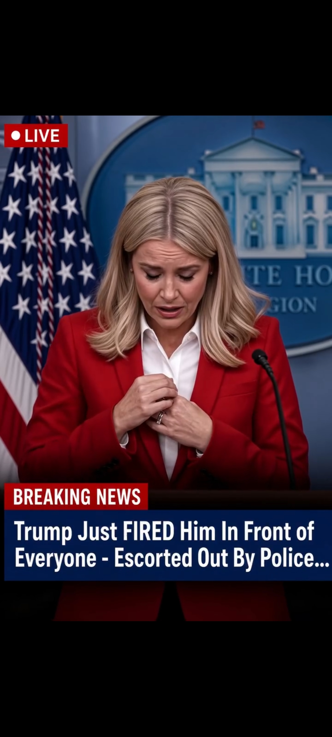 Breaking News: Trump Just FIRED Him In Front of Everyone – Escorted Out By Police… See More